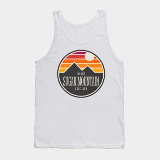 Visiting NC Mountain Cities Sugar Mountain, NC Sunset Tank Top